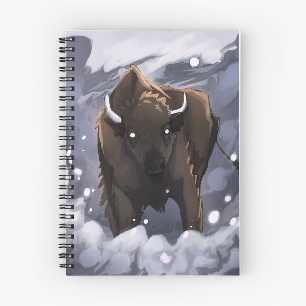 Item preview, "Bison" - Mixed Media Digital Painting  designed and sold by Kylie-Price.