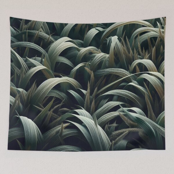 Item preview, Green Leaves 9 designed and sold by blackwhiteblue.