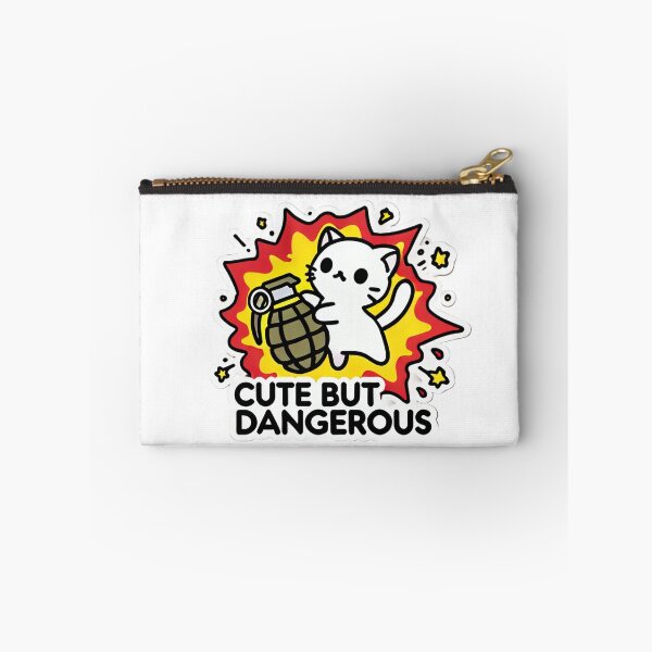 Item preview, Cute But Dangerous Cat, cat holding grenade designed and sold by KockyNaTriku.