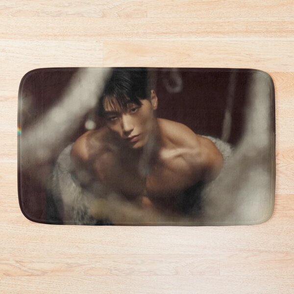 Item preview, ATEEZ ice on my teeth choi san kpop atiny sexy abs designed and sold by Kpop-Noona.