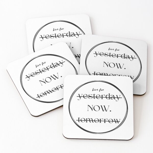 Item preview, LIVE FOR NOW - BLACK designed and sold by TishCO.