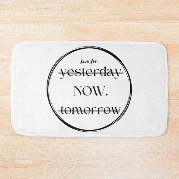 Item preview, LIVE FOR NOW - BLACK designed and sold by TishCO.