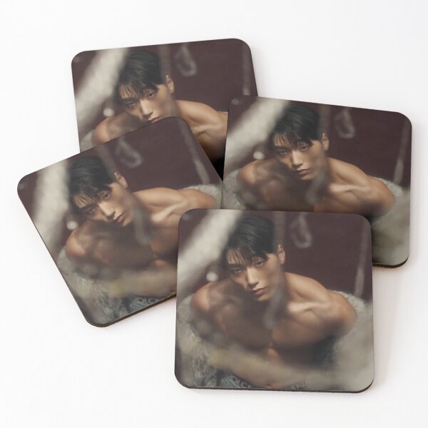 Item preview, ATEEZ ice on my teeth choi san kpop atiny sexy abs designed and sold by Kpop-Noona.