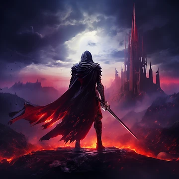 Artwork thumbnail, Lone Knight by Rtymer