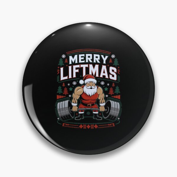 Item preview, Merry Liftmas Ugly Christmas Gym Fitness designed and sold by luannsemmsobre.