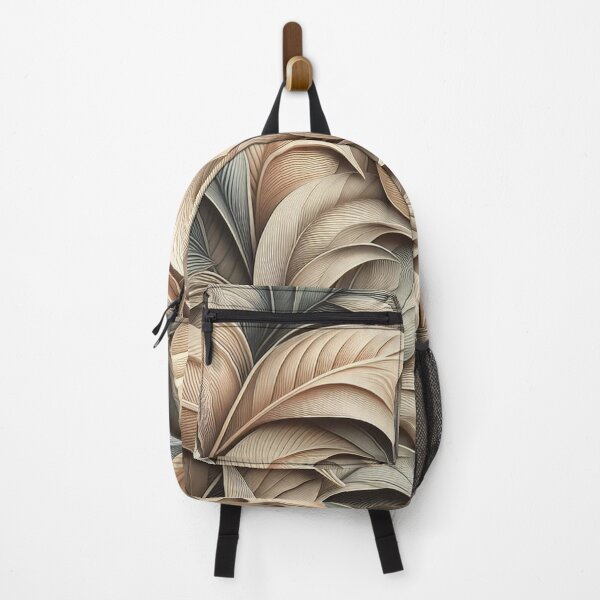 Item preview, 3D leaf pattern designed and sold by blackwhiteblue.