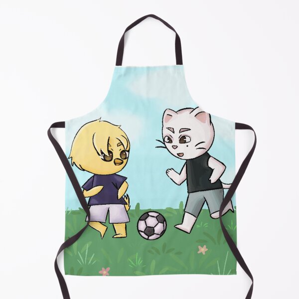 Item preview, Bbokari y Jirinet jugando al fútbol designed and sold by NahyArt.