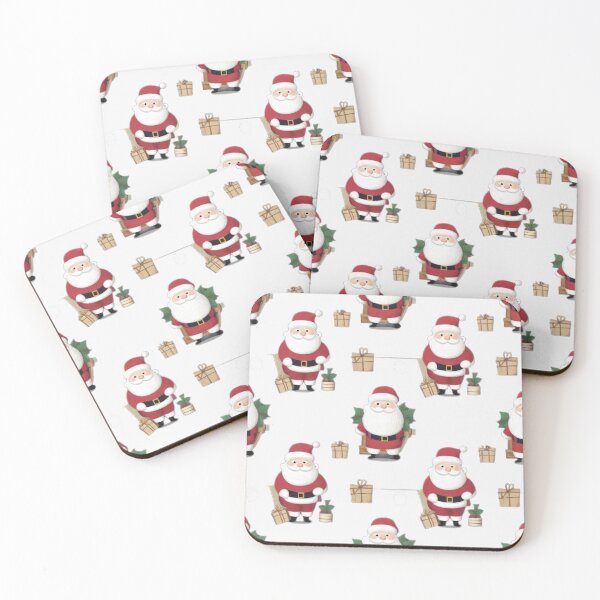 Item preview,  Christmas Santa Claus with a gift Pattern,Holiday Pattern,Christmas Pattern designed and sold by Expressions-Sel.
