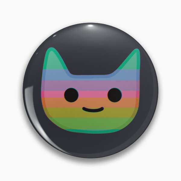 Item preview, 80s Arcade Retro Rainbow Derp Cartoon Cat designed and sold by Skull Fern.