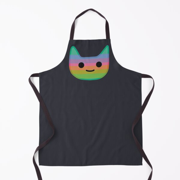 Item preview, 80s Arcade Retro Rainbow Derp Cartoon Cat designed and sold by Skull Fern.