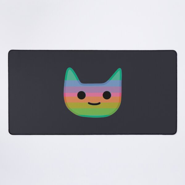 Item preview, 80s Arcade Retro Rainbow Derp Cartoon Cat designed and sold by Skull Fern.