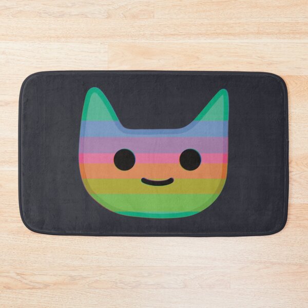 Item preview, 80s Arcade Retro Rainbow Derp Cartoon Cat designed and sold by Skull Fern.