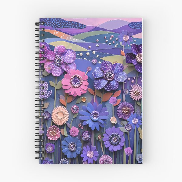 Item preview, Purple Floral Majesty, Wildflowers in Purple  designed and sold by Neika Shimm Designs.