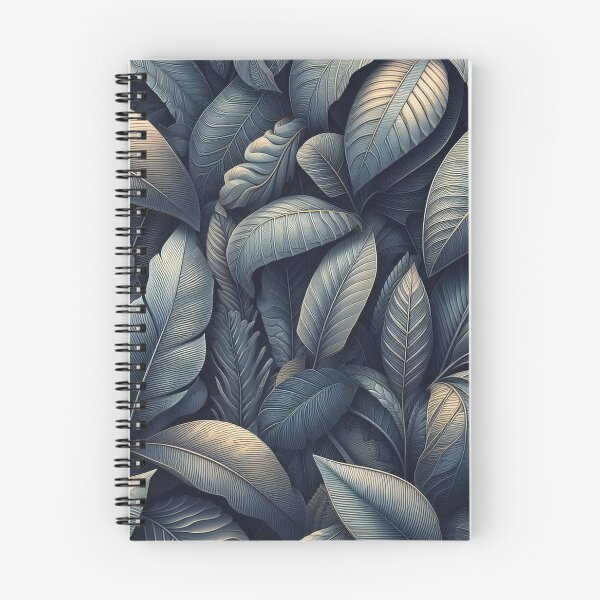 Item preview, leaf pattern 11 designed and sold by blackwhiteblue.