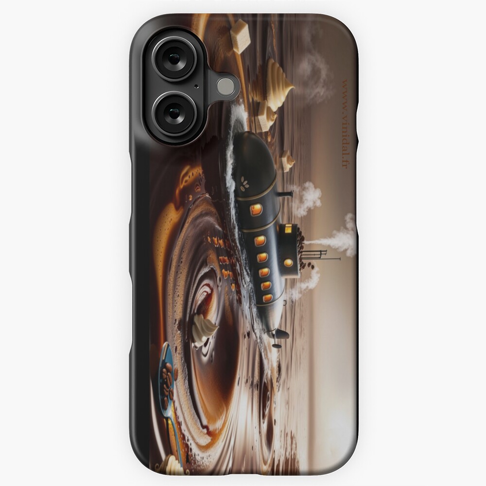 Aperçu de l'œuvre Coque rigide iPhone créée et vendue par Vinidal.