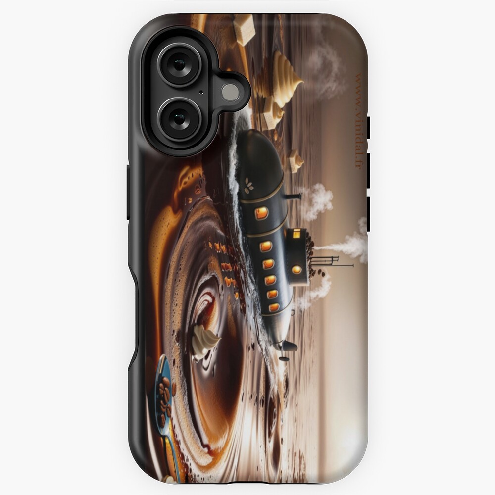 Aperçu de l'œuvre Coque antichoc iPhone créée et vendue par Vinidal.