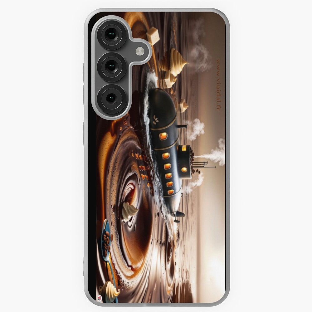 Aperçu de l'œuvre Coque souple Samsung Galaxy créée et vendue par Vinidal.