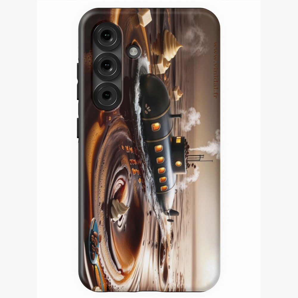 Aperçu de l'œuvre Coque antichoc Samsung Galaxy créée et vendue par Vinidal.
