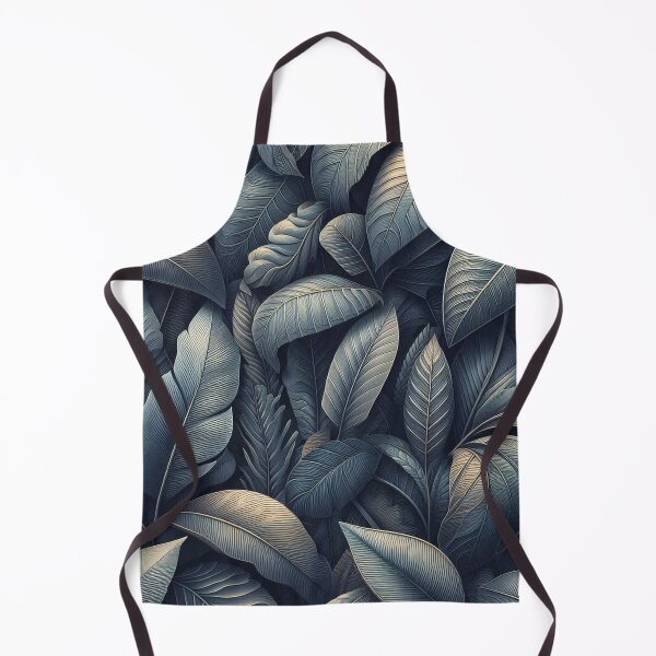 Item preview, leaf pattern 11 designed and sold by blackwhiteblue.