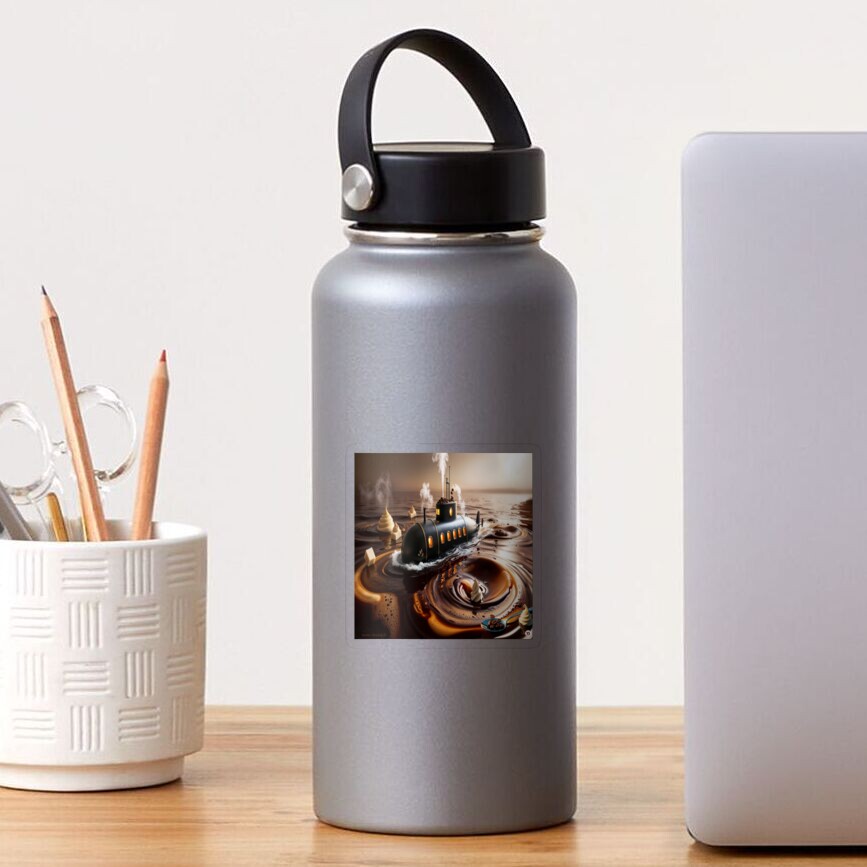 Aperçu de l'œuvre Sticker transparent créée et vendue par Vinidal.