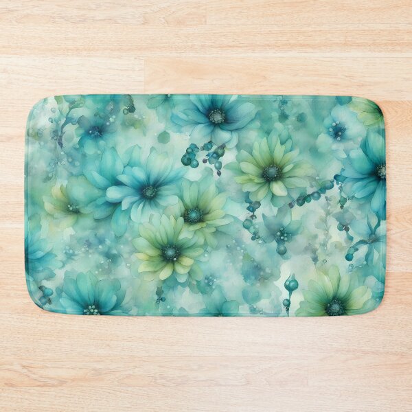 Item preview, Turquoise Flower Ocean designed and sold by CalmnessbyChoice.