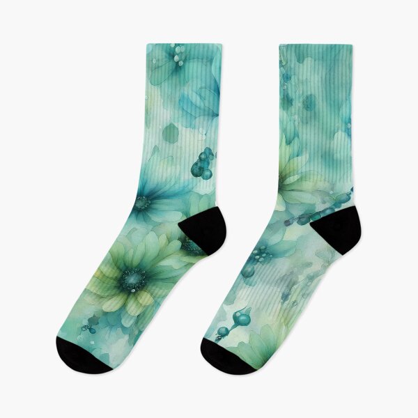 Item preview, Turquoise Flower Ocean designed and sold by CalmnessbyChoice.