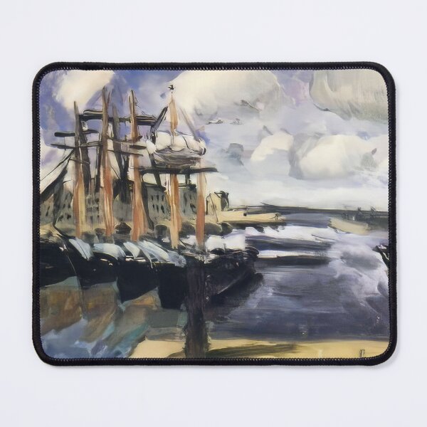 Item preview, Henri Matisse - Four Boats Side by Side in the Marseilles Harbor - 1916 designed and sold by flexmortis.