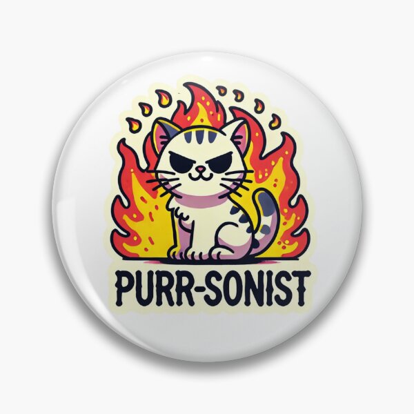 Item preview, Purr-sonist cat designed and sold by KockyNaTriku.