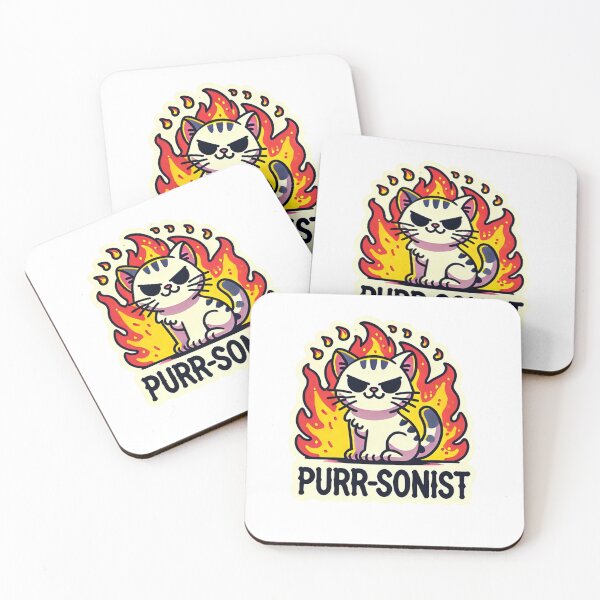 Item preview, Purr-sonist cat designed and sold by KockyNaTriku.
