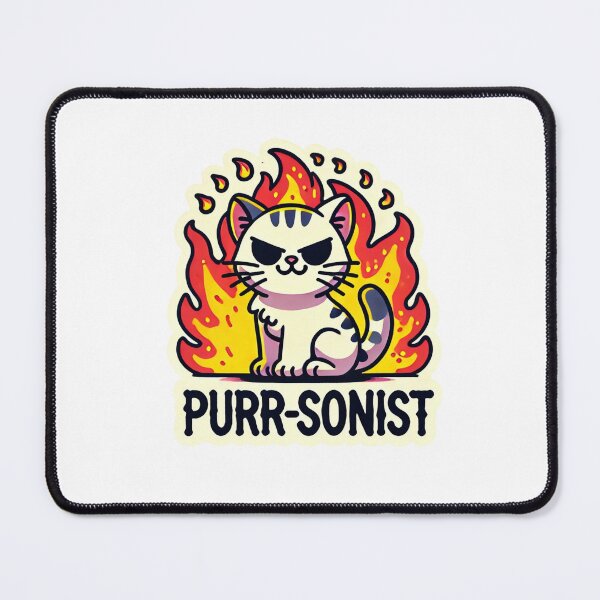 Item preview, Purr-sonist cat designed and sold by KockyNaTriku.