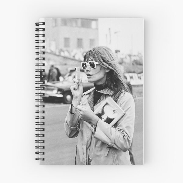 Item preview, Francoise Hardy Fashion Photography - Black and White Vogue Photoshoot designed and sold by HoneymoonHotel.