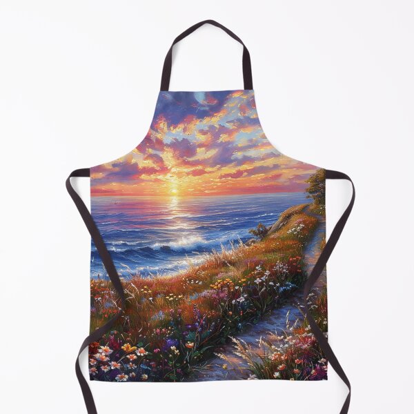 Item preview, Flowered Beach Trail designed and sold by Dawn van Doorn.