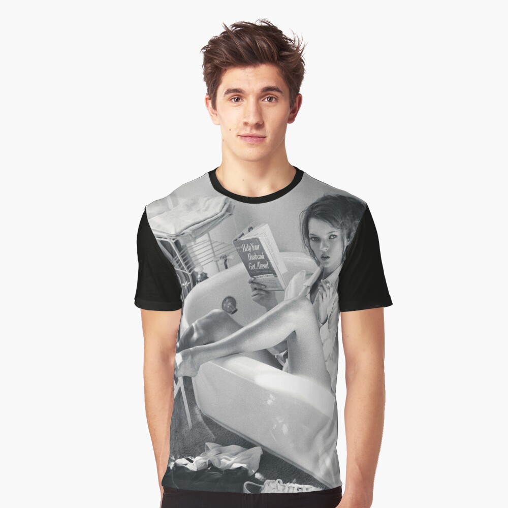 Vista previa del artículo con la obra «Camiseta gráfica», diseñado y vendido por HoneymoonHotel.