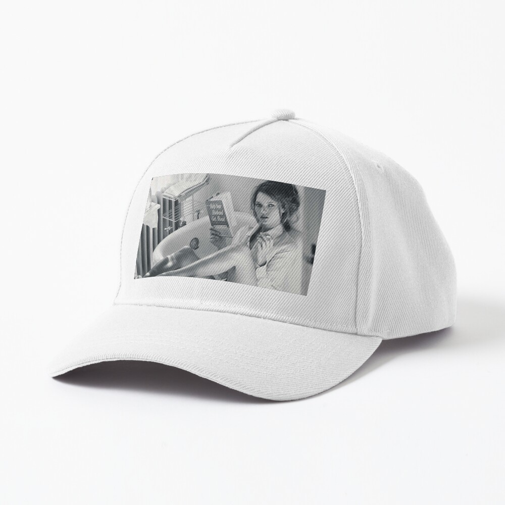 Vista previa del artículo con la obra «Gorra de béisbol», diseñado y vendido por HoneymoonHotel.