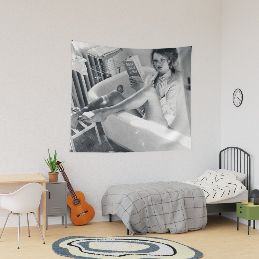 Vista previa del artículo con la obra «Tela decorativa», diseñado y vendido por HoneymoonHotel.