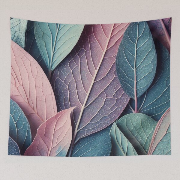 Item preview, leaf pattern 12 designed and sold by blackwhiteblue.