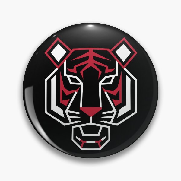 Item preview, Geometric tiger face designed and sold by Dot1001.
