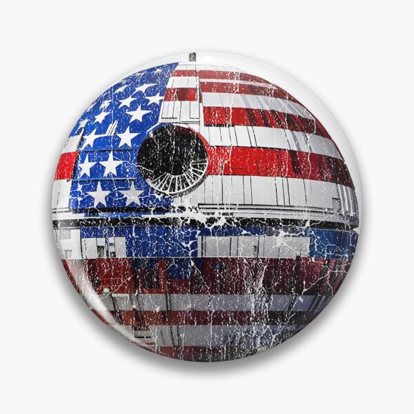 Item preview, Death Stars and Stripes Plastisol, fading designed and sold by fivepikes.