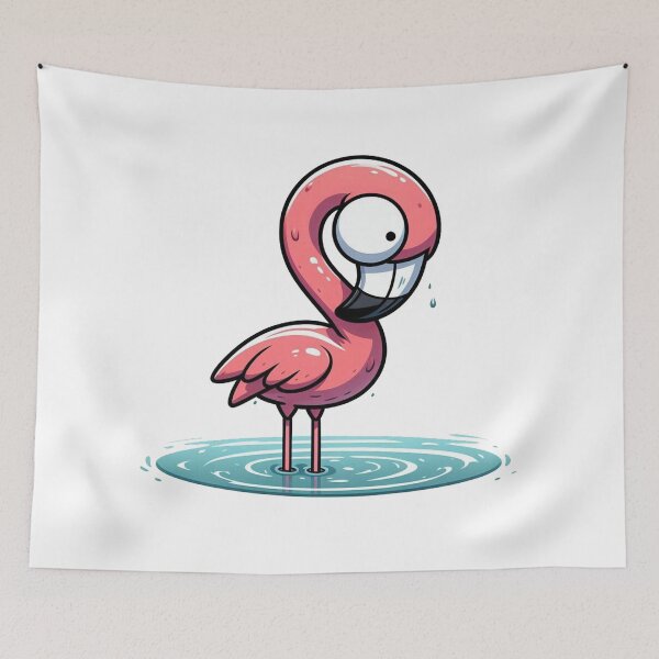 Item preview, Flamingo Standing in the Swamp designed and sold by CeammiShop.