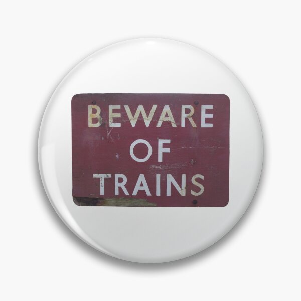 Item preview, Beware of Trains designed and sold by DreamFile-Cards.