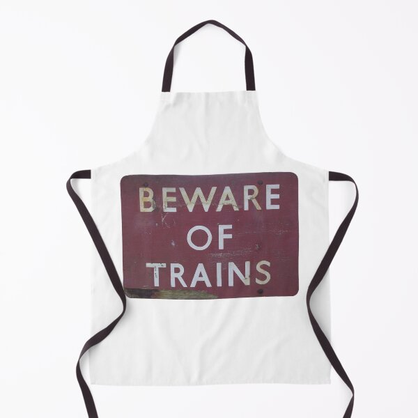 Item preview, Beware of Trains designed and sold by DreamFile-Cards.