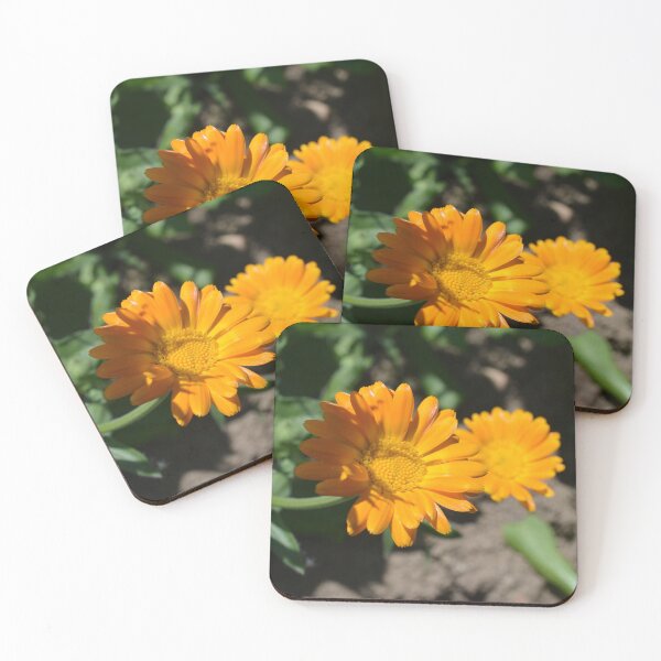 Item preview, Orange Pot Marigold Flowers (Calendula officinalis)  designed and sold by Lily Rose Doodle.