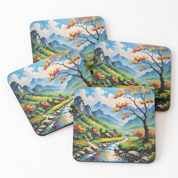 Artikelvorschau, CHINA SEIDENSTRASSE LANDSCHAFT entworfen und verkauft von PIGCASSOSAIART.