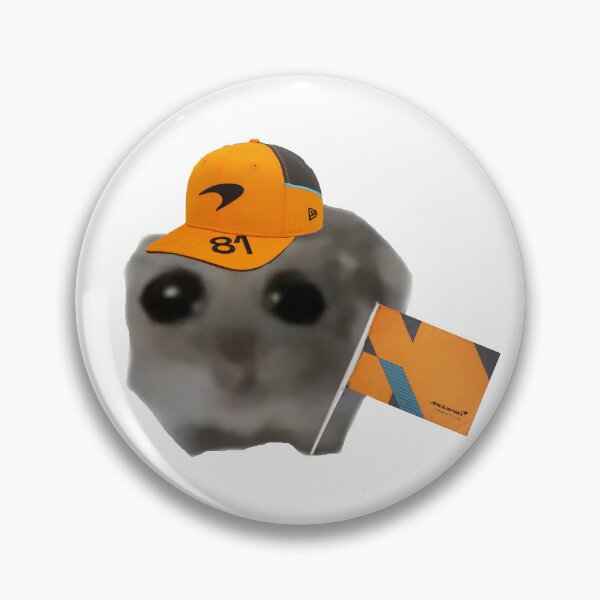 Item preview, Oscar Piastri Fan Sad Hamster Meme designed and sold by mayastef.