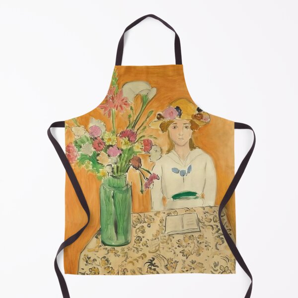 Item preview, Henri Matisse - Girl in White with a Bouquet - 1919 designed and sold by flexmortis.