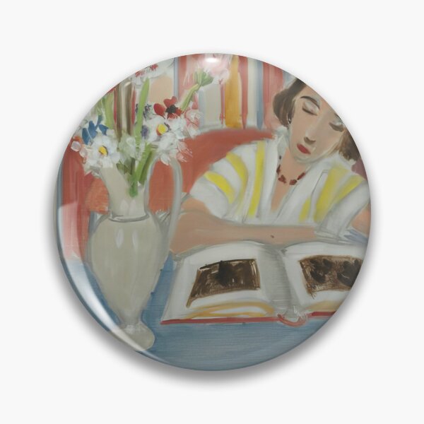 Item preview, Henri Matisse - Girl Reading, Vase of Flowers - 1922 designed and sold by flexmortis.