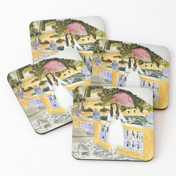 Item preview, Henri Matisse - Girl with Pink Umbrella - 1919 designed and sold by flexmortis.