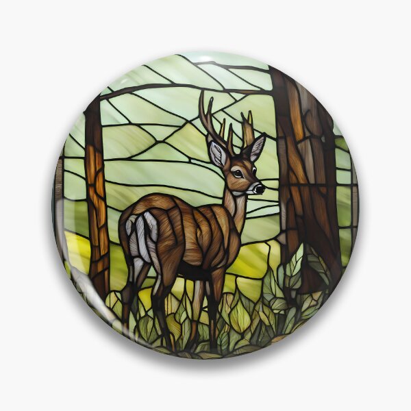 Item preview, Roe Deer in Autumn Forest designed and sold by CalmnessbyChoice.