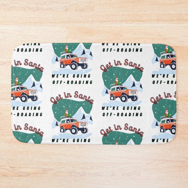 Item preview, Santa Off Roading designed and sold by Craftonmegan.
