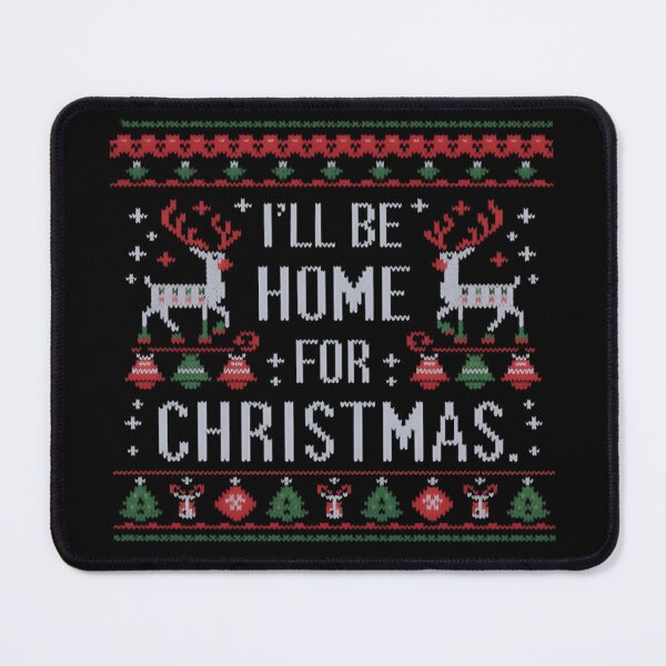 Item preview, I'll be Home for Christmas Ugly Christmas Sweater designed and sold by luannsemmsobre.